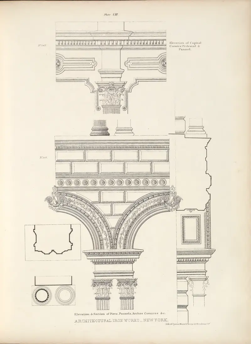 Arch Keys & Spandrel Details