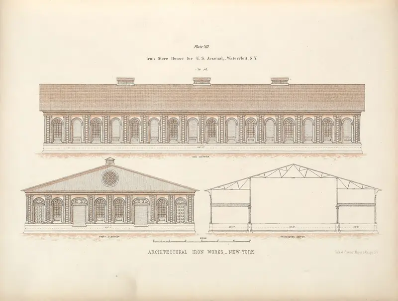 Iron Store House Elevation