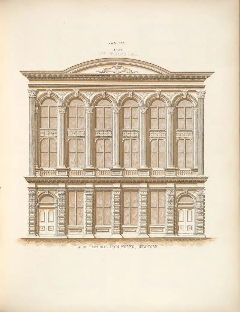 First-Story Fronts — Plans & Elevations