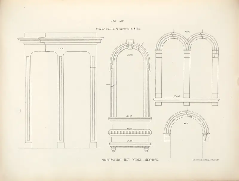 Sills, Lintels & Moldings