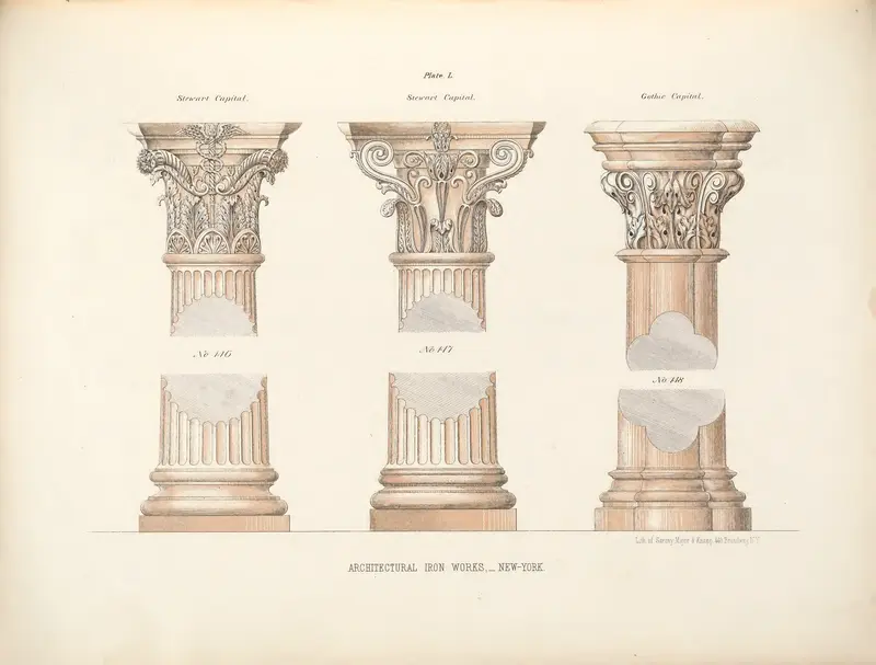 Building Section & Floor Plans