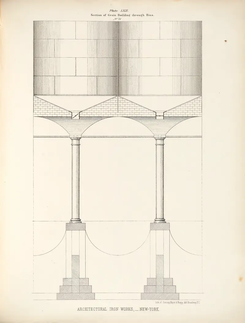 Grain Building Vertical Section