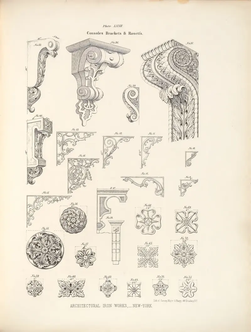 Consoles, Brackets & Rosettes
