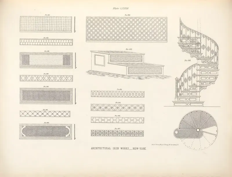 Grilles, Ventilators & Spiral Staircase
