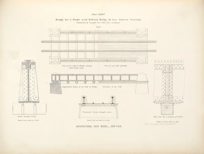Straight Stair Details & Horse Blocks